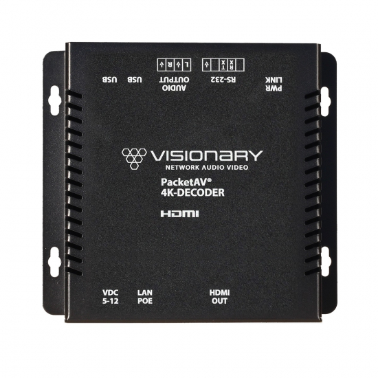 4 Serien - Decoder D4100 i gruppen AV-Teknik / AV-ver-IP / Visionary Solutions hos Audiovision AB (VS-D4100)