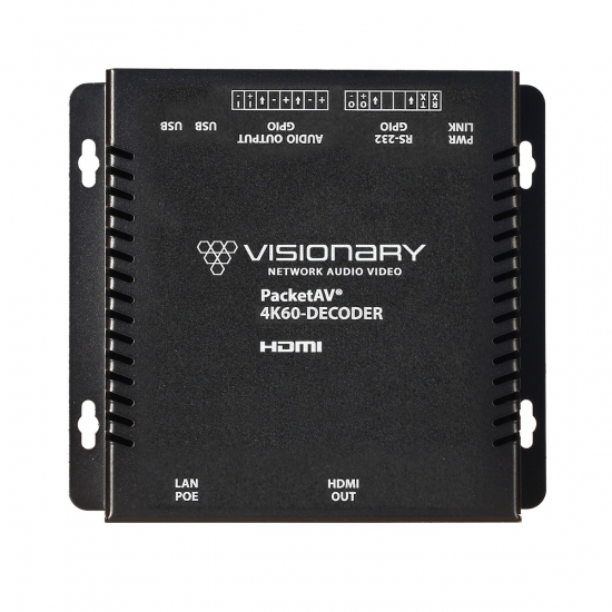5 Serien - Decoder D5100 i gruppen AV-Teknik / AV-ver-IP / Visionary Solutions hos Audiovision AB (VS-D5100)