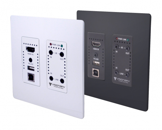 5 Serien - Encoder DuetE5-WP i gruppen AV-Teknik / AV-ver-IP / Visionary Solutions hos Audiovision AB (VS-DUETE5-WP-BLACK)