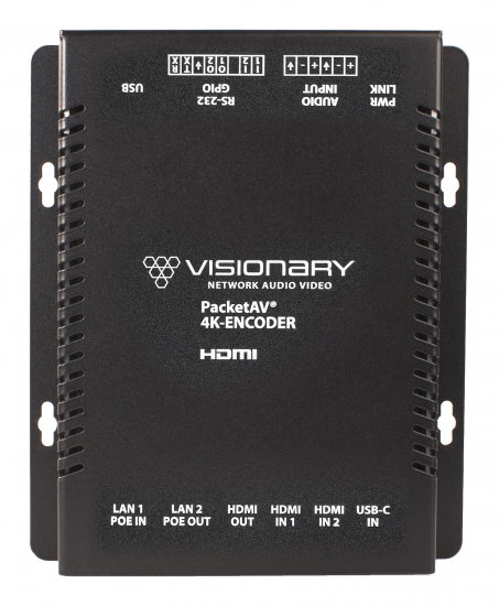 4 Serien - Encoder E4200 i gruppen AV-Teknik / AV-ver-IP / Visionary Solutions hos Audiovision AB (VS-E4200)