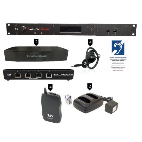 IR SY21 D i gruppen Ljud / Hrseltekniska hjlpmedel / IR System hos Audiovision AB (WI-IR-SY21-D-01)