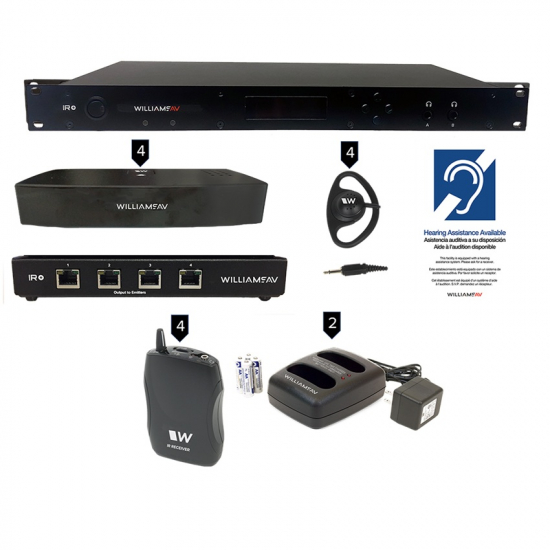 IR SY22 D i gruppen Ljud / Hrseltekniska hjlpmedel / IR System hos Audiovision AB (WI-IR-SY22-D-01)