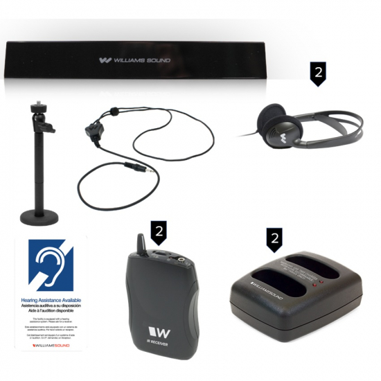 IR SYS30-00 i gruppen Ljud / Hrseltekniska hjlpmedel / IR System hos Audiovision AB (WI-IR-SYS30-01)