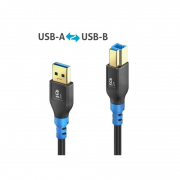 FlexInstall USB-A - USB-B Kabel