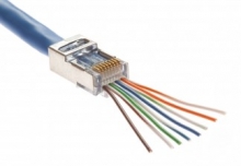 Modularkontakt EZ-RJ45 CAT6 (intern skrm)