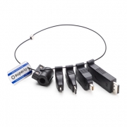 Adapterring DisplayPort, Mini-DisplayPort, Mini-HDMI, Micro-HDMI