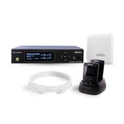 Auracast system med 2 mottagare