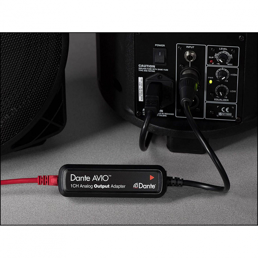 Dante Analog Output Adapter 0x1 
