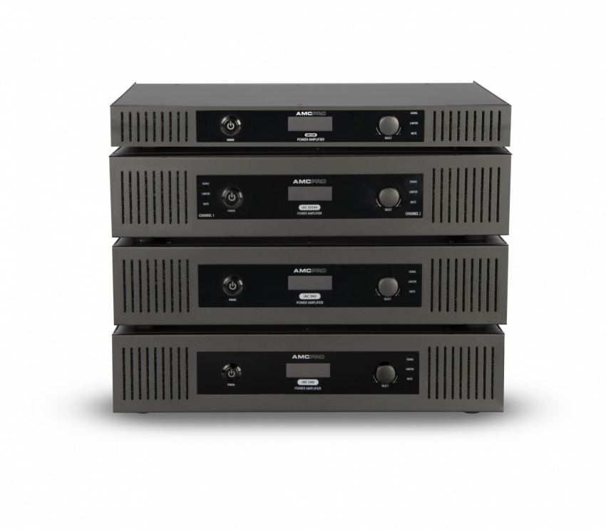 Slutsteg 100V, 480W/2x240W, Dante