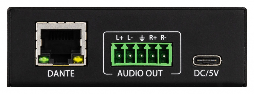 Dante Analog Output Adapter 0x2
