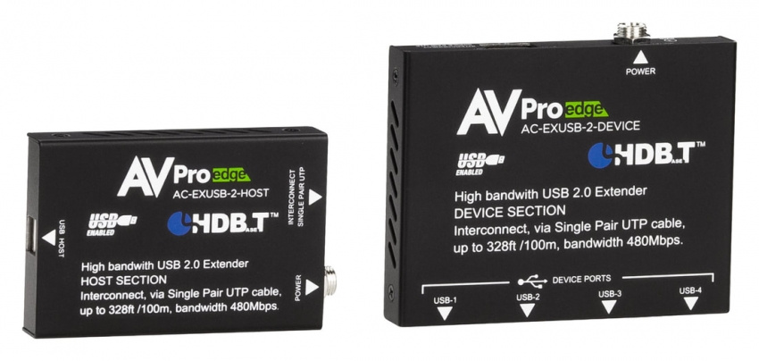 USB 2.0 Extender + Hub