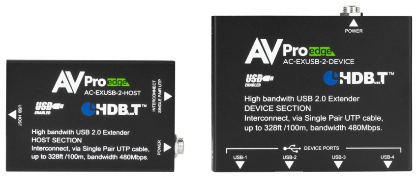 USB 2.0 Extender + Hub