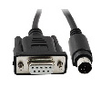 RS232 adapter (in&ut) mDIN9/DIN8
