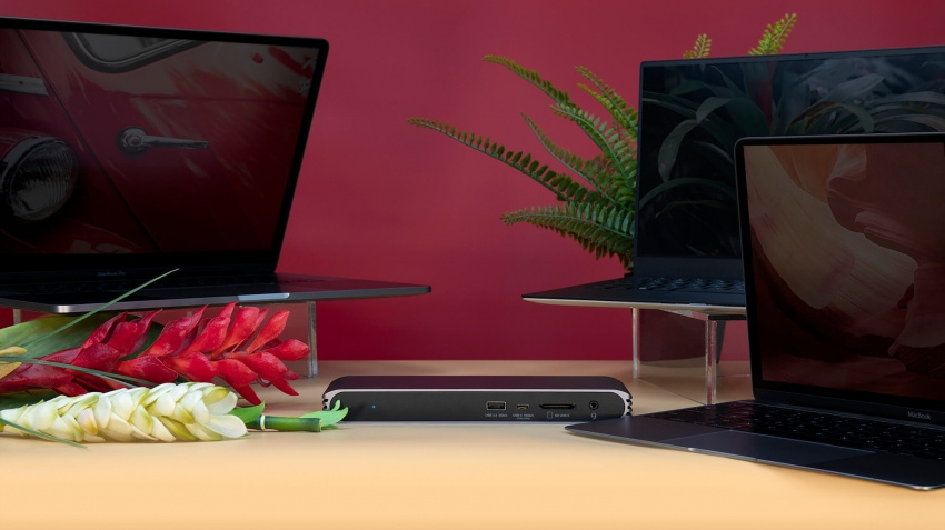 USB C/Thunderbolt 3 Dockningsstation