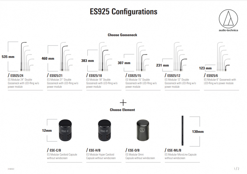 Engineered Sound - ES925/12