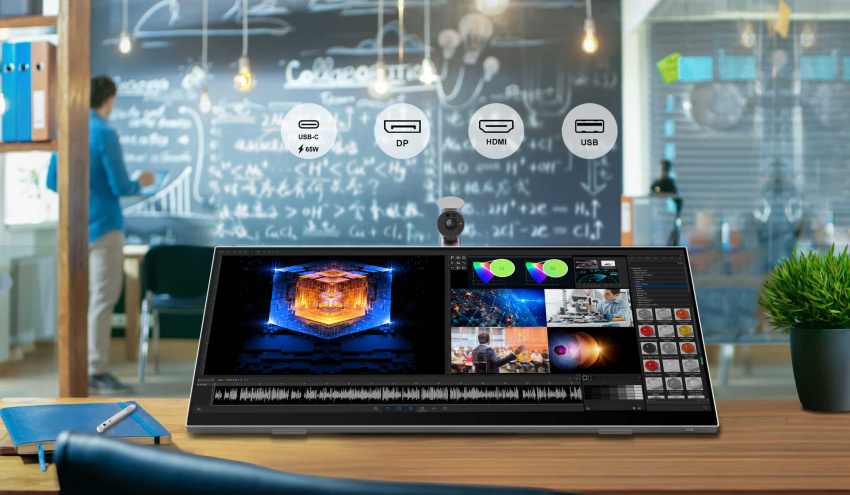 Interaktiv Monitor 34