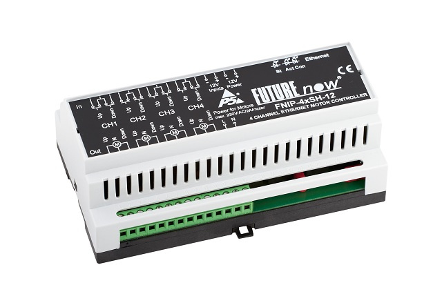 Rel�box f�r gardiner/jalusier (4 Kanaler)