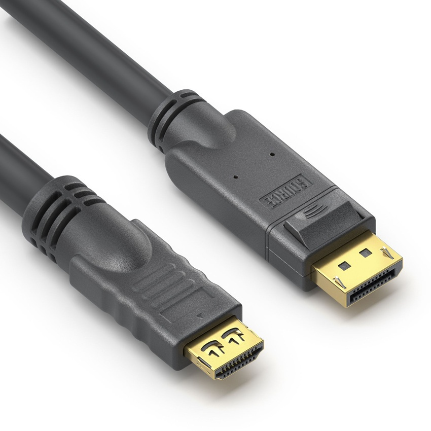 PureInstall Aktiv DP - HDMI Kabel