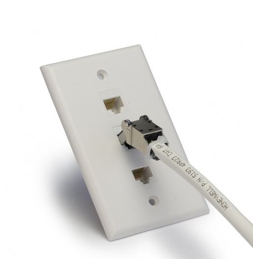 Modularkontakt CAT6A/CAT7 