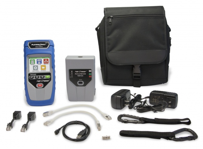 Test- & Certifieringsverktyg f�r CAT- & Coax, PoE