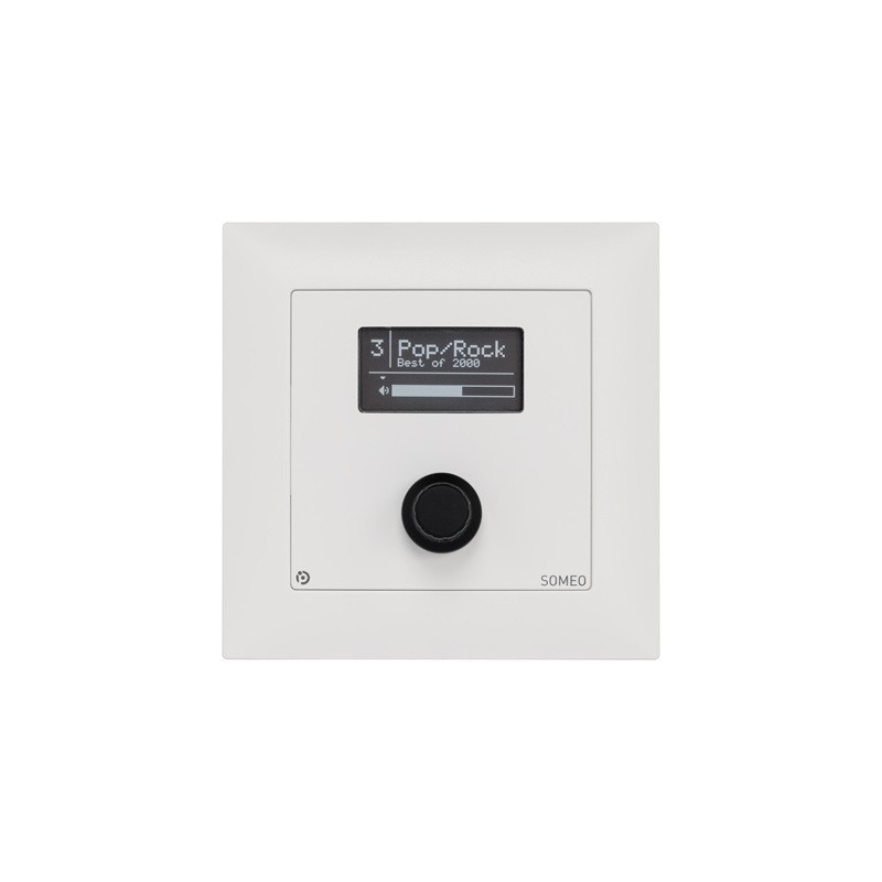 V�ggpanel f�r volym och k�llval