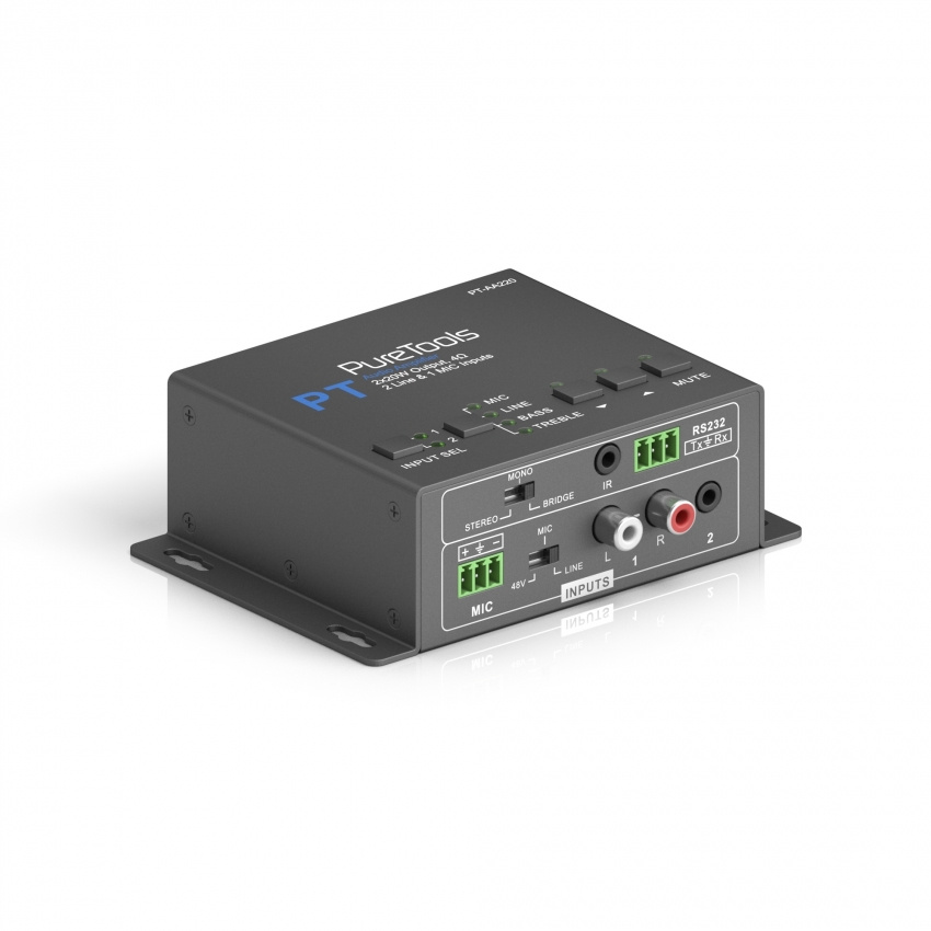 Ljudf�rst�rkare 2x20W