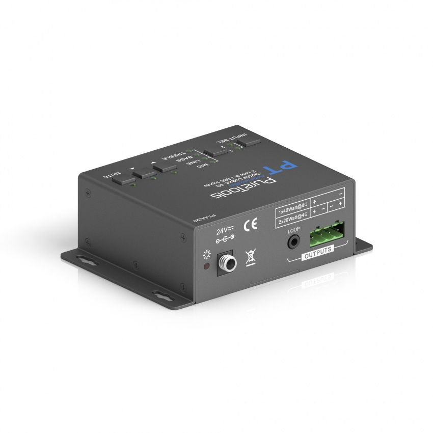 Ljudf�rst�rkare 2x20W