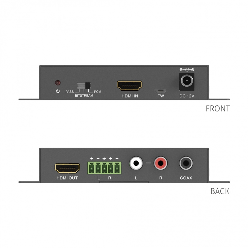 HDMI Audio De-Embedder