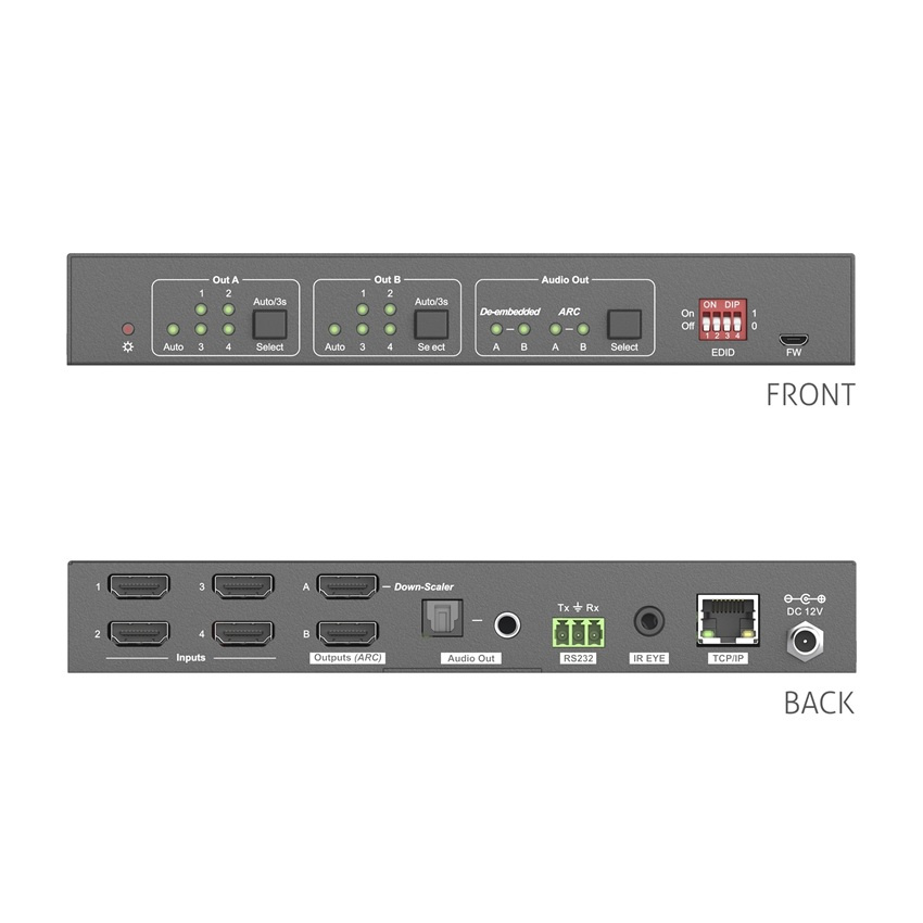 PT-MA-HD42UHD - HDMI Matrix