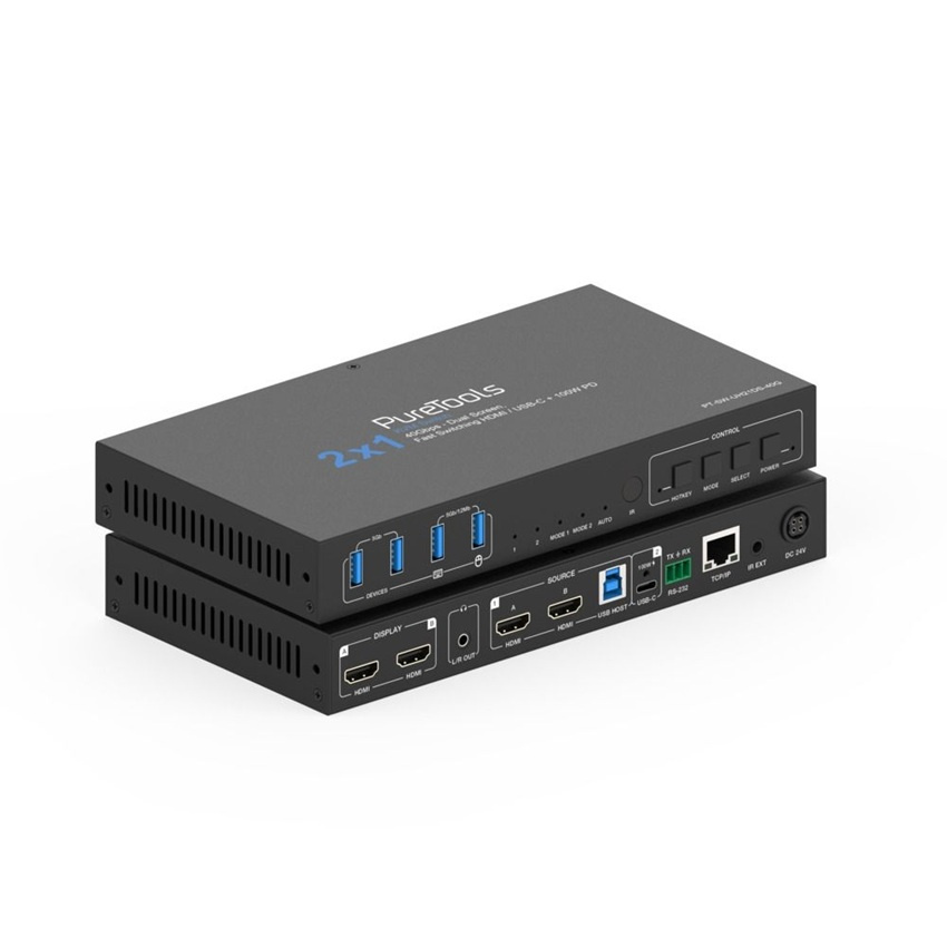 PT-SW-UH21DS-40G - USB-C/HDMI KVM