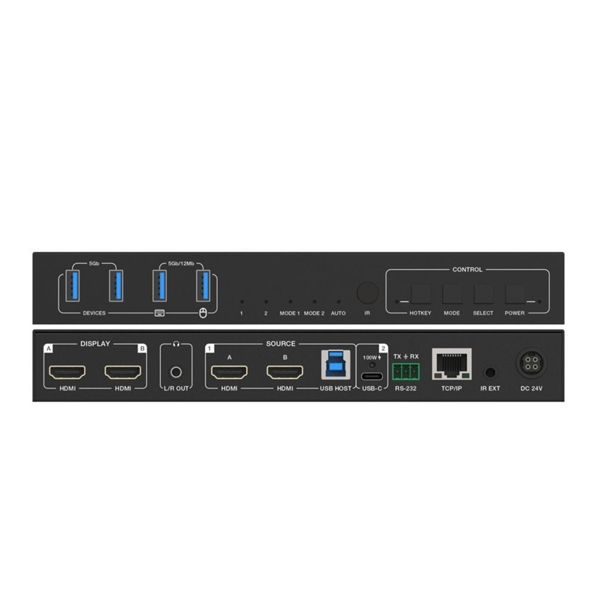 PT-SW-UH21DS-40G - USB-C/HDMI KVM