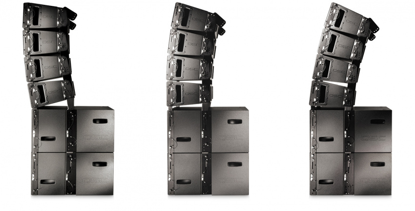 Line Array H�gtalare 2x8