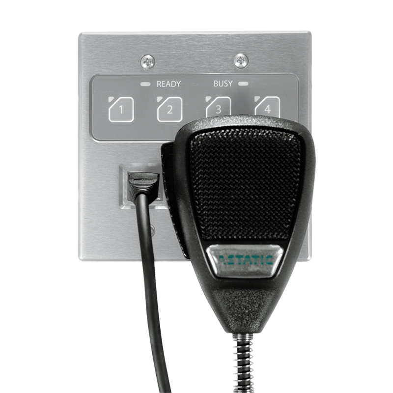 Paging/utropsmikrofon f�r ZIP4