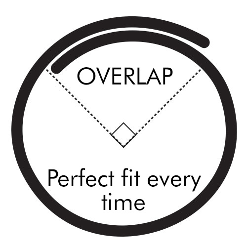 Kabelstrumpa F6 Woven 1.6cm