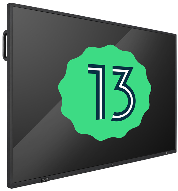 Interaktiv Display 75