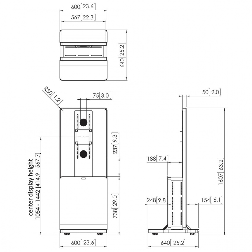 PFF 5100 - M�bel f�r videokonferens