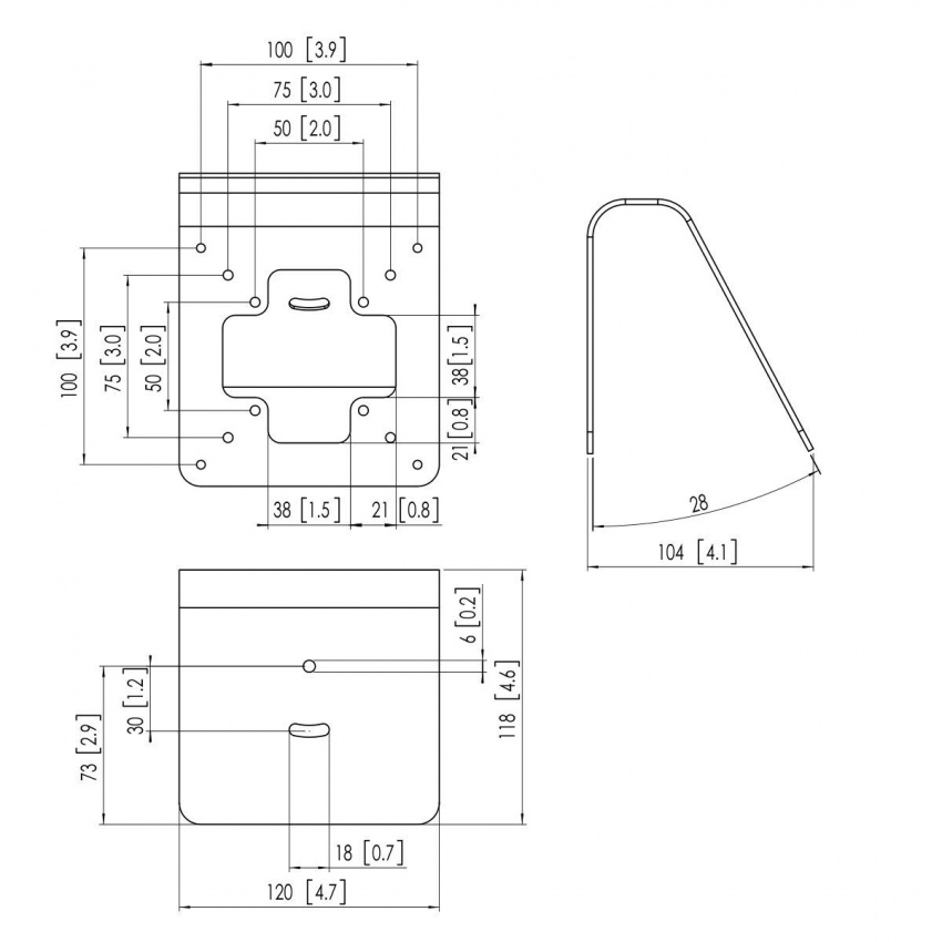 PTA 3103 -TabLock  V�gg/bordsf�ste