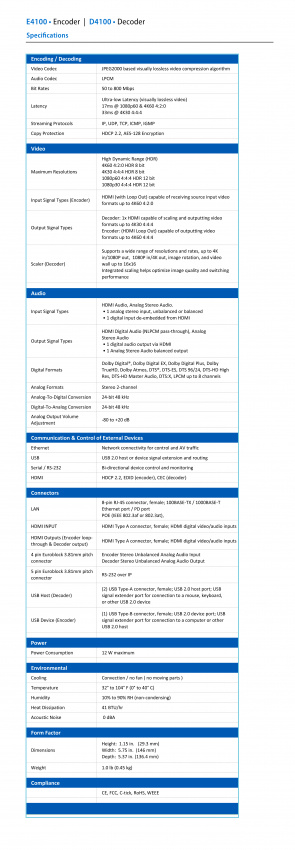 4 Serien - Decoder D4100