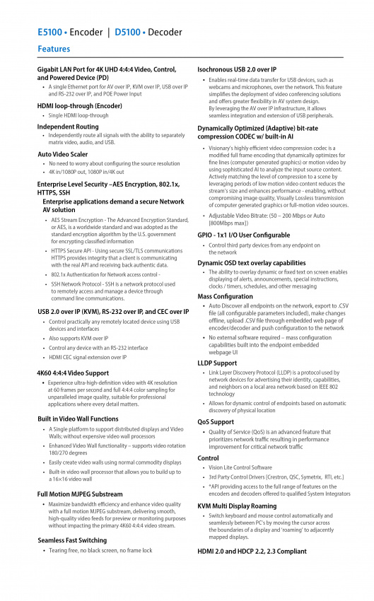 5 Serien - Decoder D5100