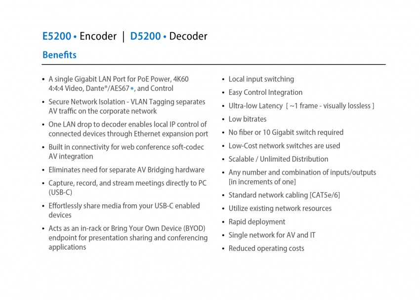 5 Serien - Decoder D5200