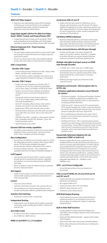 5 Serien - Decoder DuetD