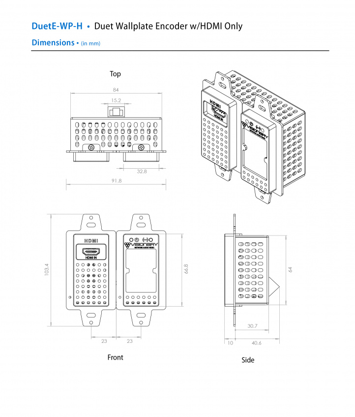 4 Serien - Encoder DuetE-WP-H