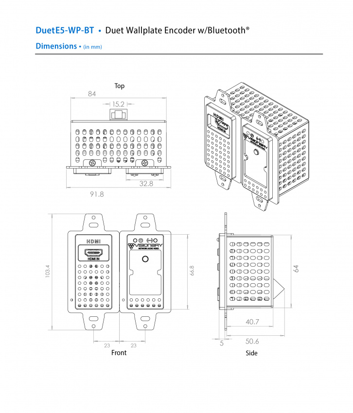 5 Serien - Encoder DuetE5-WP-BT