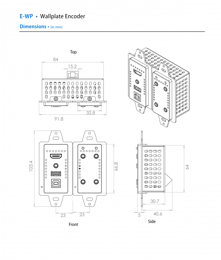 4 Serien - Encoder E-WP