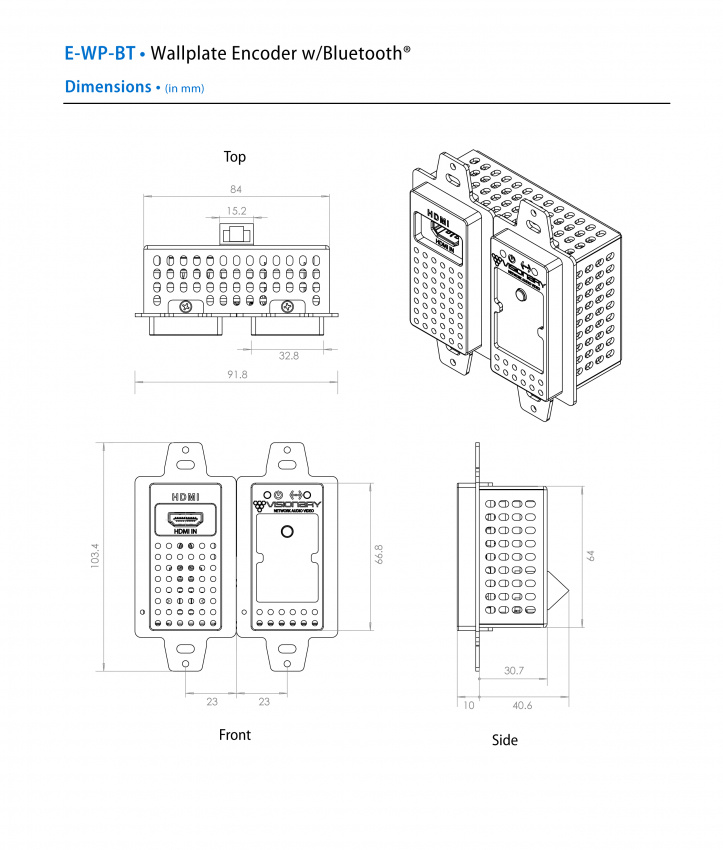 4 Serien - Encoder E-WP-BT